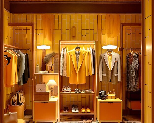 Louis Vuitton Orange Clothing & Closet Storage