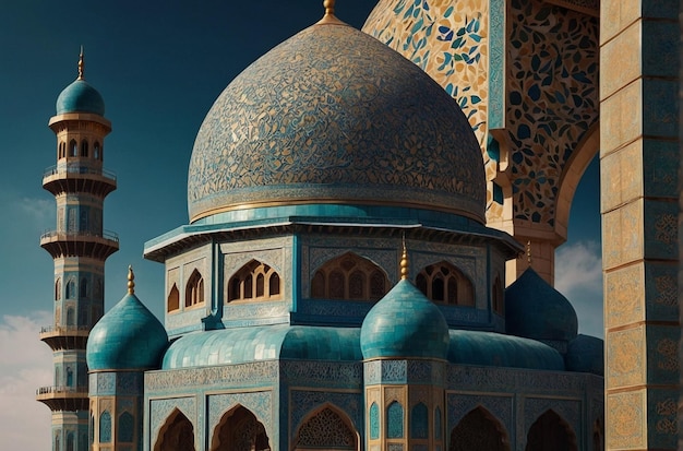 상징적 인 모스크 의 배후 에 있는 이야기 들