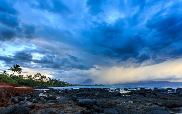 Photo storm over kahului