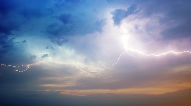 Storm over de zee