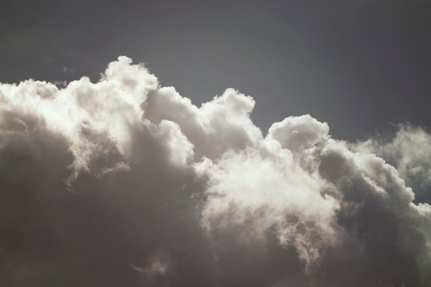 Stormy clouds in sky