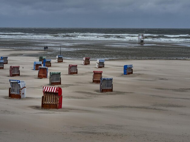 stormy day at the sea