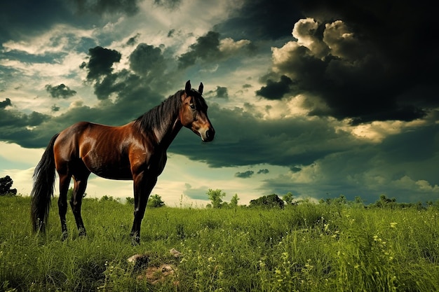 Stormy Skies The Pastures Green