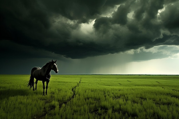 Stormy Skies The Pastures Green