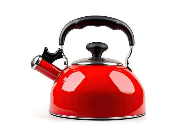 Stovetop Tea Kettle Isolated On White Background