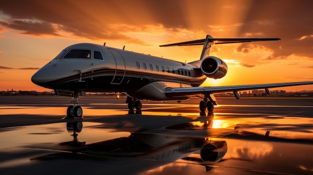 Foto straalvliegtuig persoonlijk zakelijk vip privé luxe jet