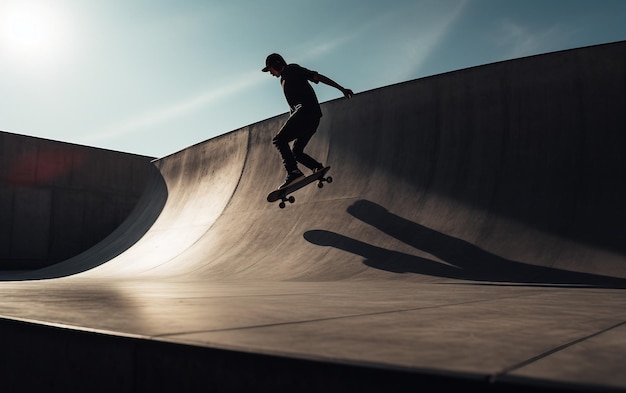 Straat avontuur in skate