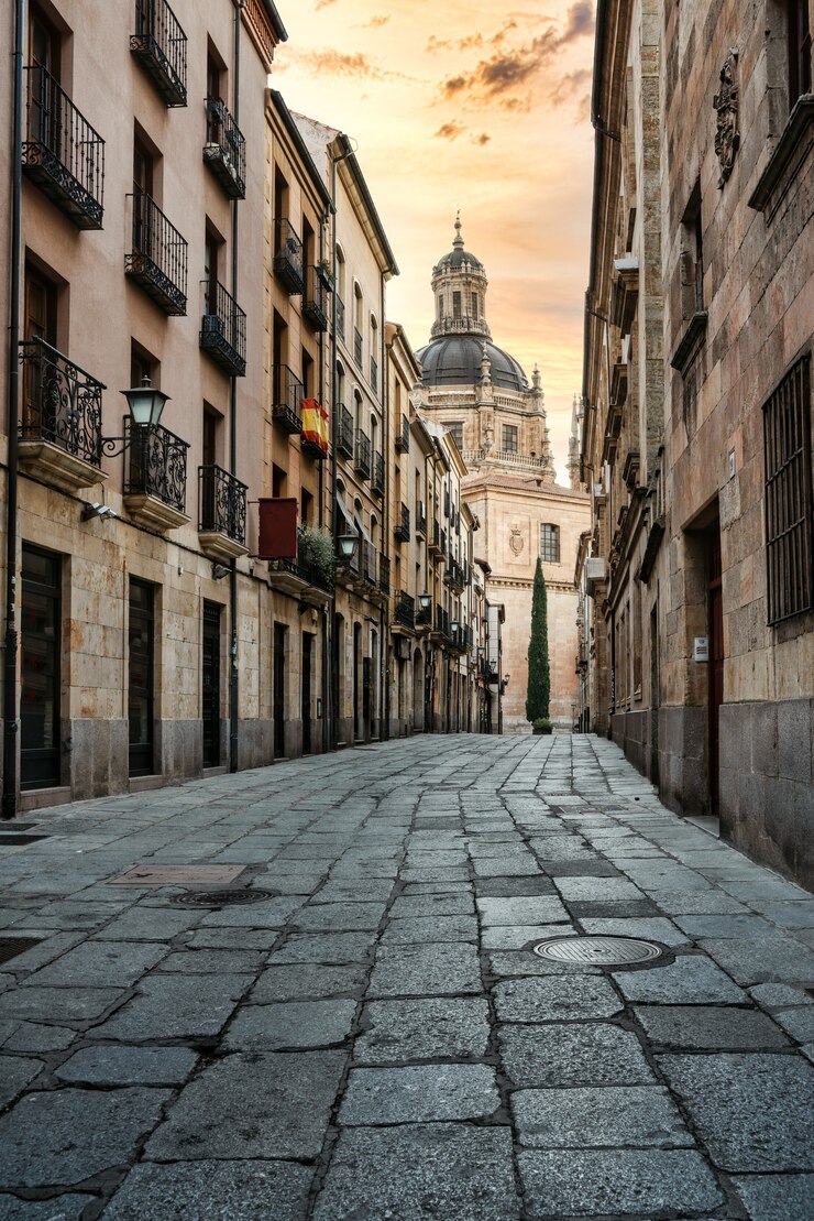 straat van salamanca in spanje