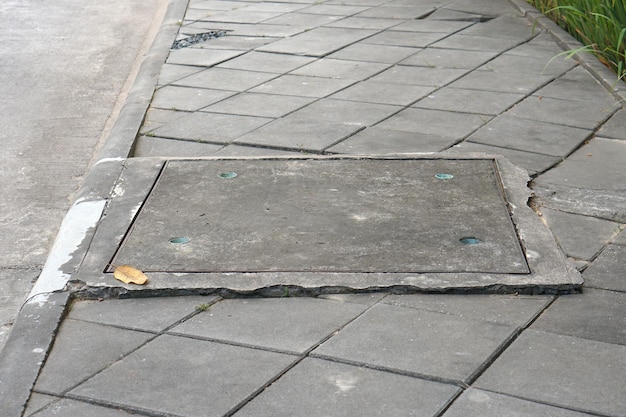 Straatachtergrond voor mensen om te lopen