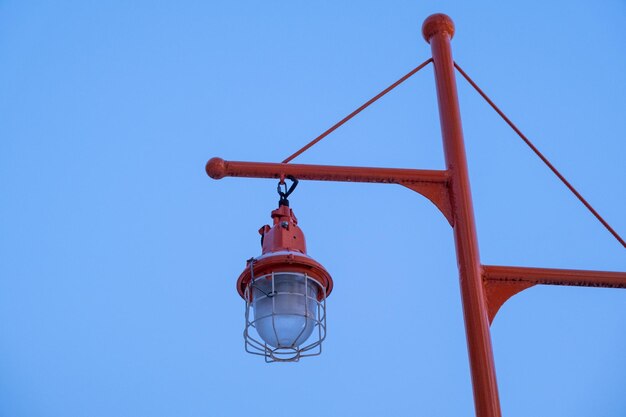 Straatlantaarns in scheepsstijl Foto van hoge kwaliteit