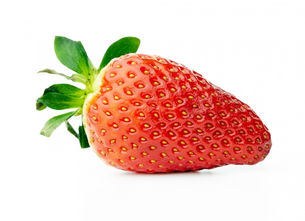 Straberry isolated on white background