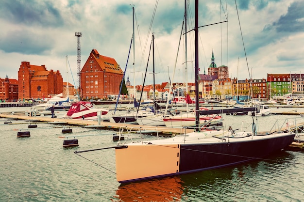 Foto stralsund duitsland oude hanzestad