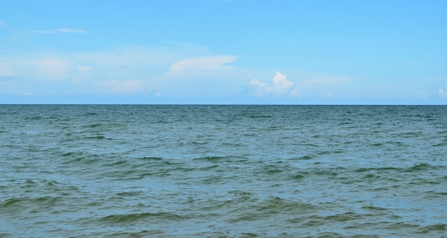 strand en tropische zee