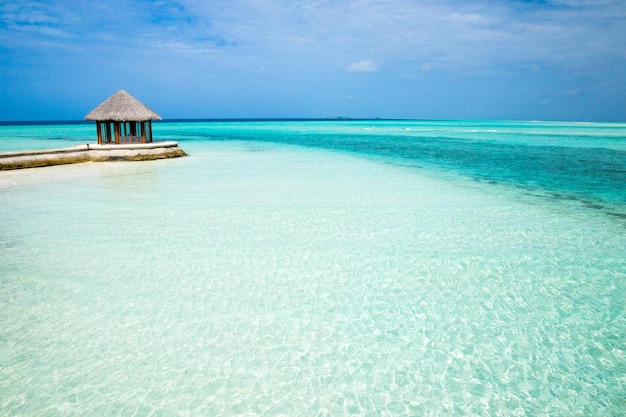 Strand in de Maldiven