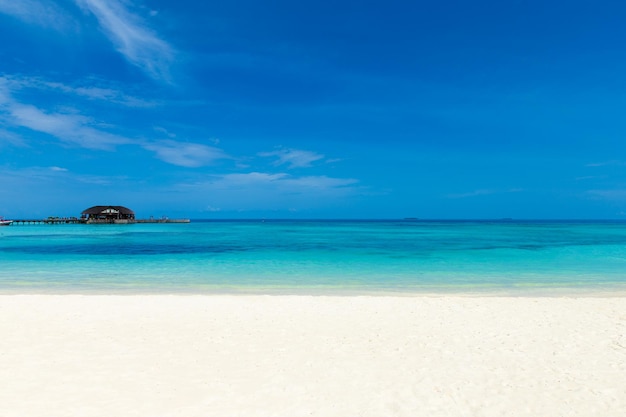 Strand in de Maldiven