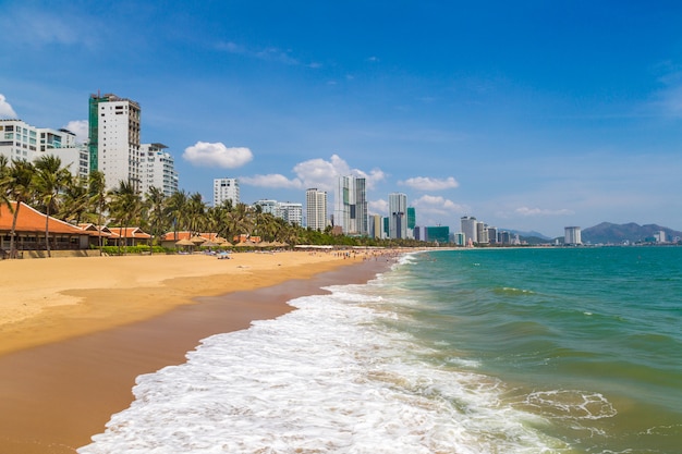 Strand in Nha Trang, Vietnam