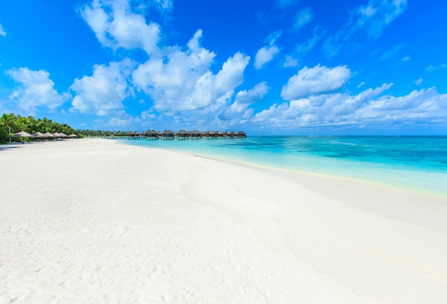 Strand met Malediven