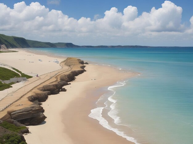 strand mooi close-up beeld ai gegenereerd