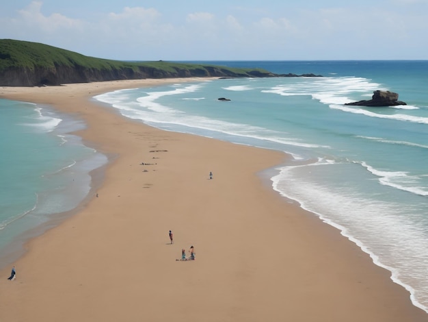 strand mooi close-up beeld ai gegenereerd