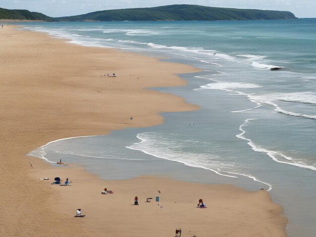 strand mooi close-up beeld ai gegenereerd