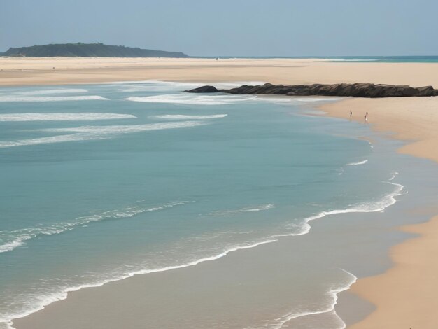 strand mooi close-up beeld ai gegenereerd