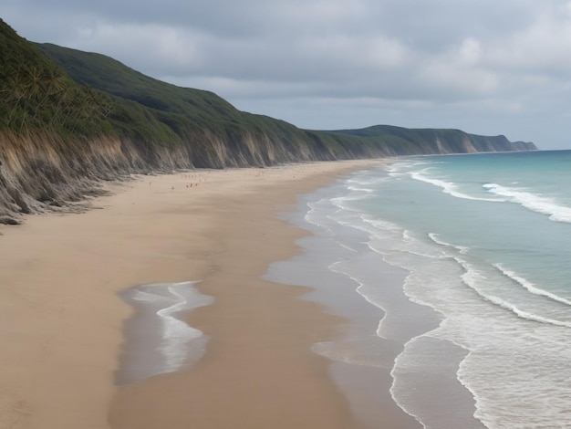 strand mooi close-up beeld ai gegenereerd