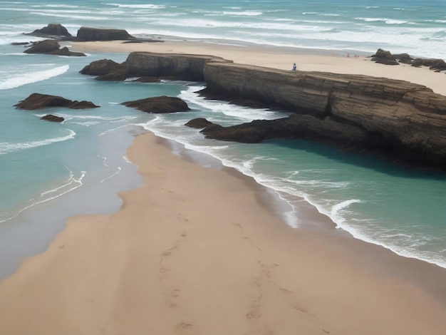 strand mooi close-up beeld ai gegenereerd