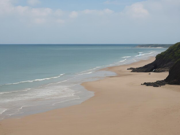 strand mooi close-up beeld ai gegenereerd