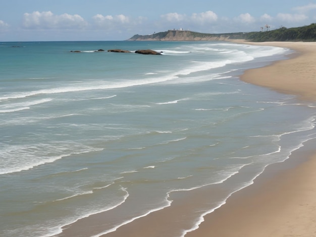 strand mooi close-up beeld ai gegenereerd