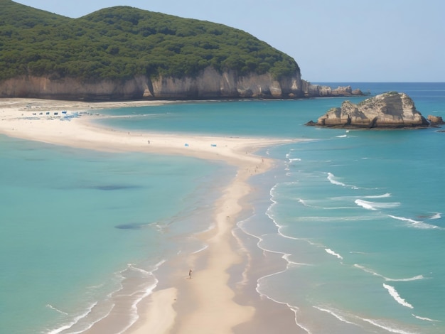 strand mooi close-up beeld ai gegenereerd