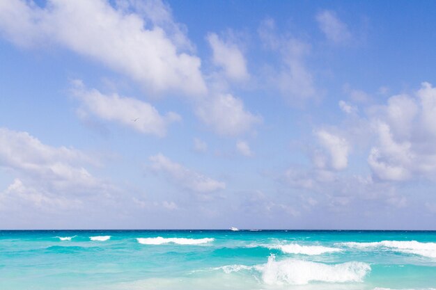 Strand van de Caribische Zee.