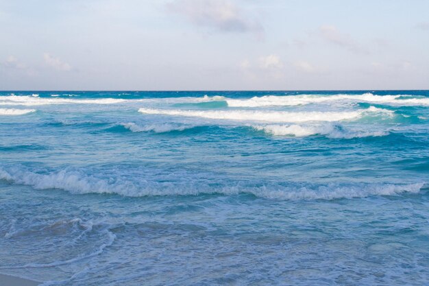 Strand van de Caribische Zee.