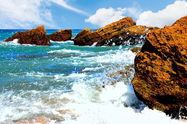 Stranden van Roche, Conil de la Frontera-Cadiz, Spanje.