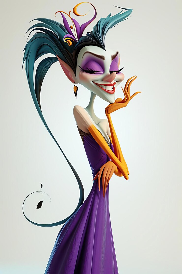 फोटो strange emperors new groove isolated on grey background
