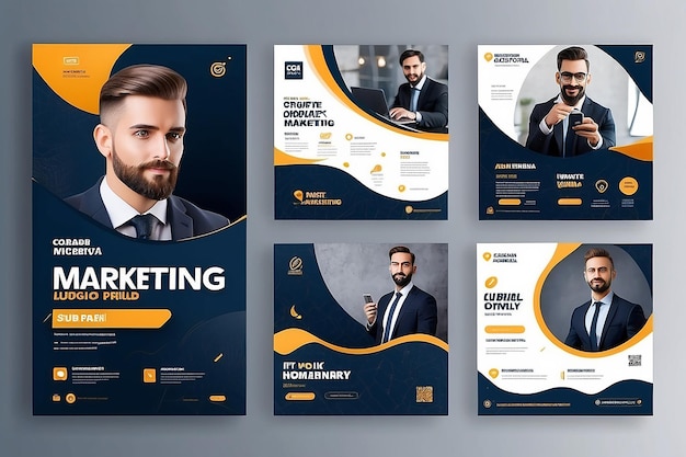 Foto soluzioni strategiche di marketing digitale elevate il vostro marchio con il design aziendale professionale e onl