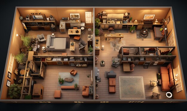 Фото Стратегическая игра unisex комната с планированием стола и миниатюры тенденция фон комнаты декоративный.