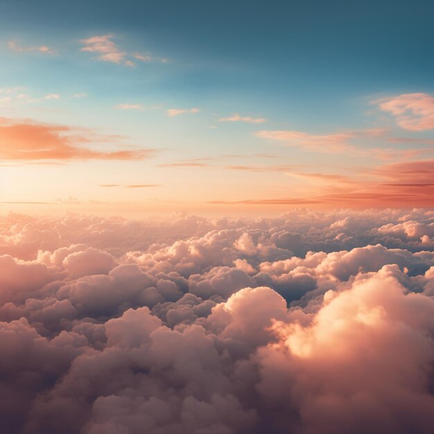 Stratocumulus Serenity Minimalist Cloudscape