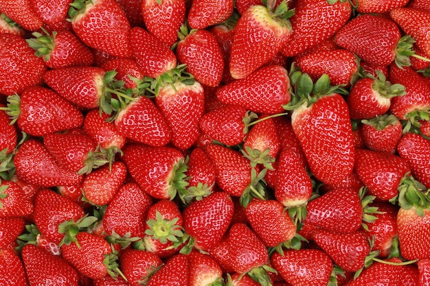 Photo strawberries background