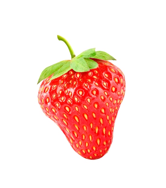 Strawberries berry isolated on white background