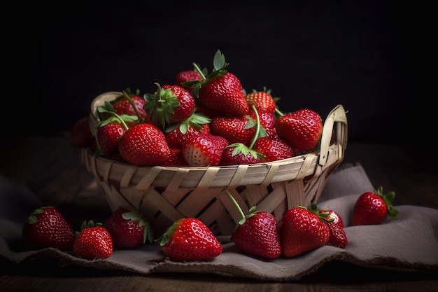 Strawberry berry AI Generated