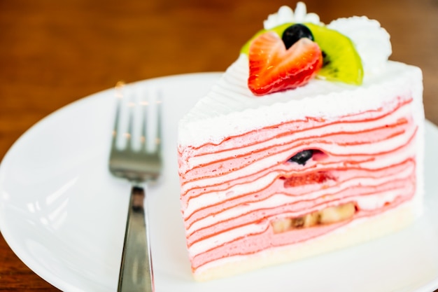 Strawberry cake