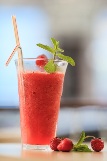 Strawberry cocktail