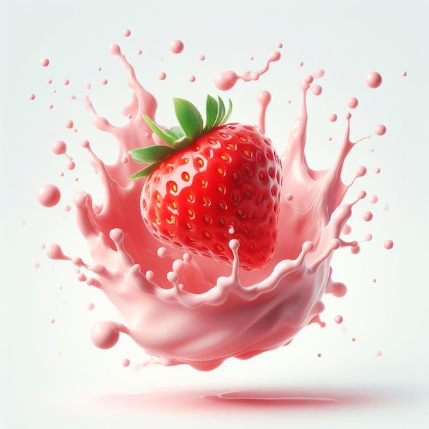 strawberry cream splash