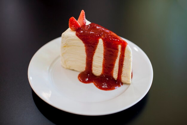 Strawberry Crepe Cake