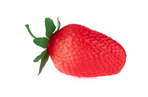 Strawberry for decoration artificial fruit ornaments artificial foam fake imitation isolated on white background