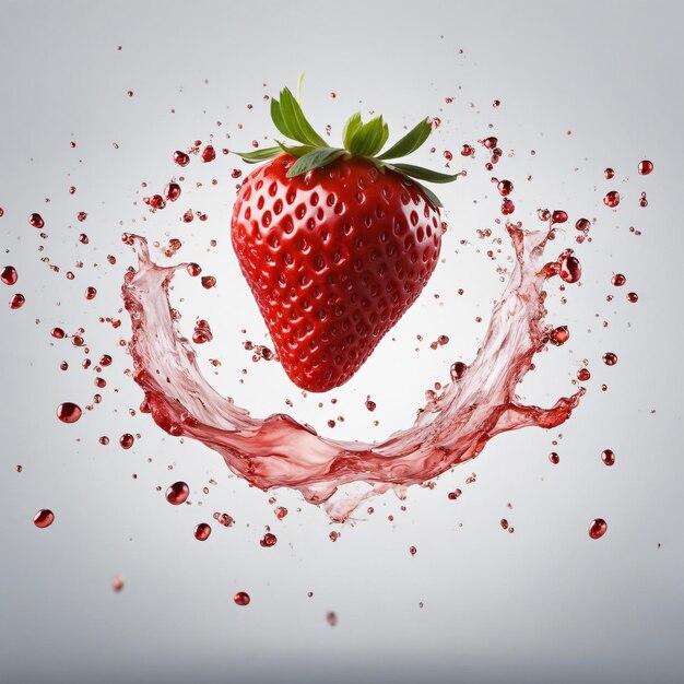 A Strawberry flying air