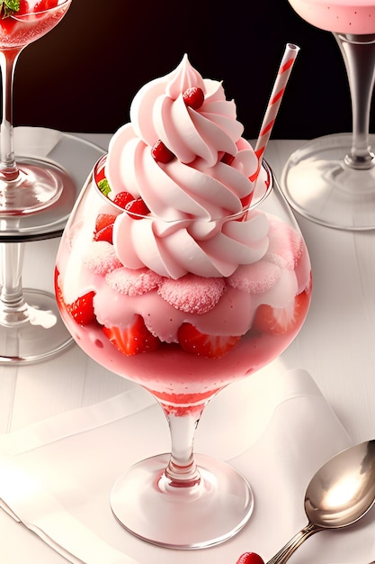 Strawberry Ice Cream