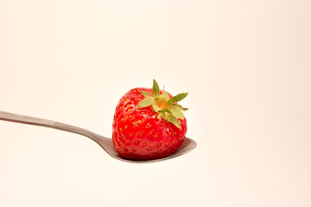 사진 <unk>가락에 딸기