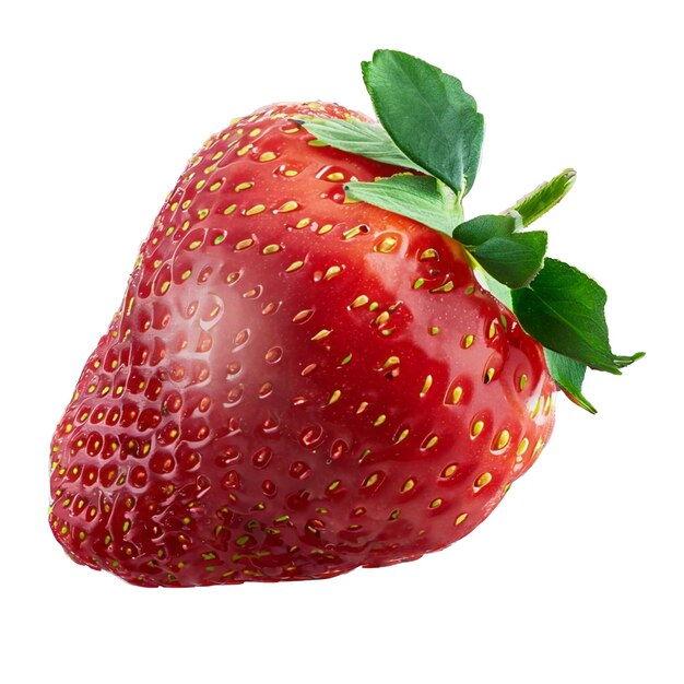 Strawberry isolated on transparent or white background png