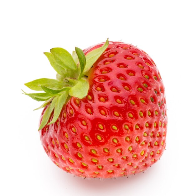 Strawberry isolated on white background